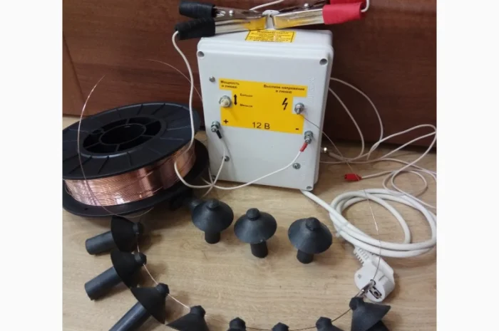 Изгородь электрическая, электропастух, электроизгородь. Електрична огорожа. Пастух- фото № 2