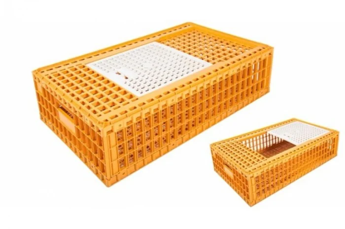 Ящик для перевезення птиці з одними дверцятами зверху 96х57х27см- фото № 1