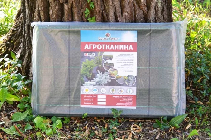 Агротканина для рослин Agrojutex (Чехія) у рулонах, пакетах. Чорна- фото № 3