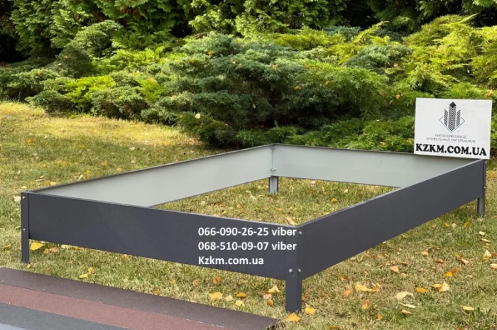 Грядка высокая матовая оцинкованная любые цвета- фото № 6