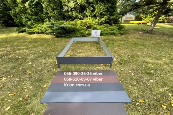 Грядка высокая матовая оцинкованная любые цвета- фото № 8