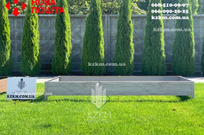 Грядка оцинкованная под заказ, с полимерным покрытием, быстрое изготовление- фото № 1