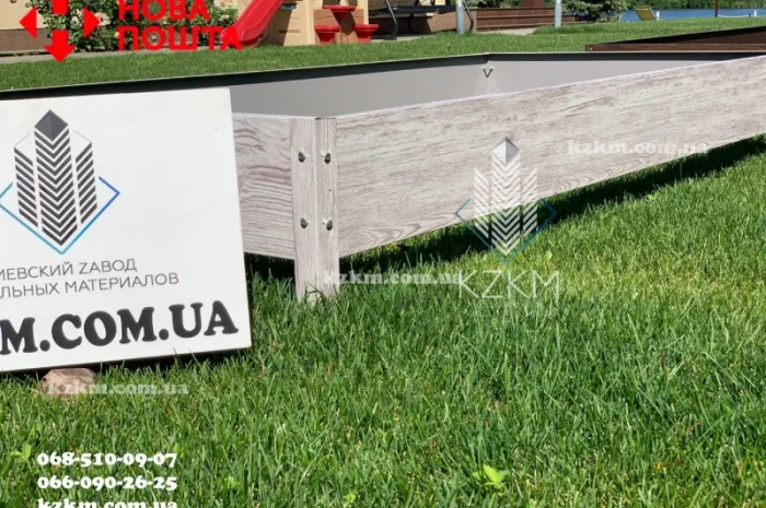 Грядка оцинкованная под заказ, с полимерным покрытием, быстрое изготовление- фото № 3