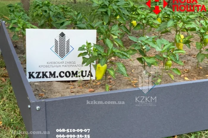 Грядка оцинкованная под заказ, с полимерным покрытием, быстрое изготовление- фото № 8