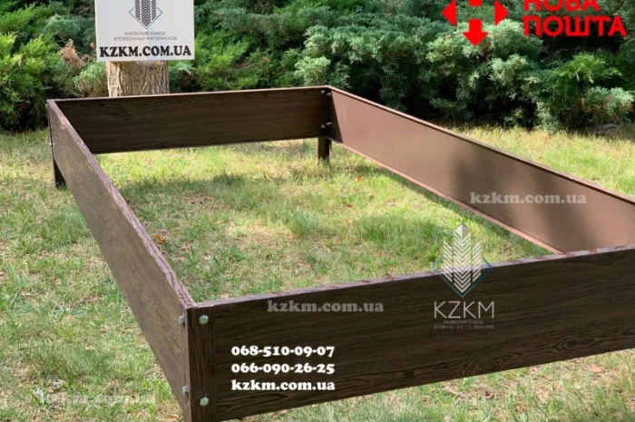 Грядка оцинкованная под заказ, с полимерным покрытием, быстрое изготовление- фото № 9