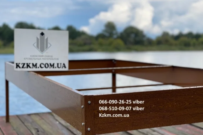 Высокая грядка под дерево золотой дуб- фото № 3