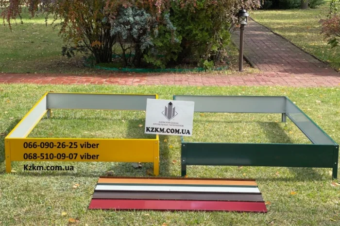 Цветные грядки для огорода- фото № 11