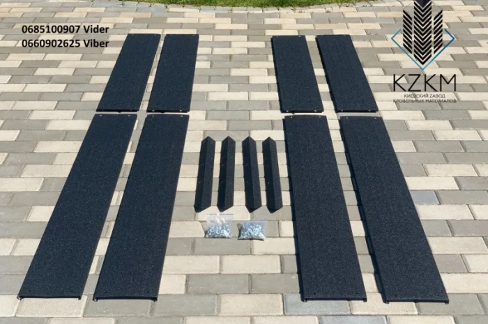 Збірна грядка матова, збірна "Люкс" висока 380 мм, металева грядка- фото № 4