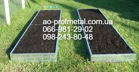 Грядки Металические, Грядки Металлические, Грядки из профнастила- фото № 1