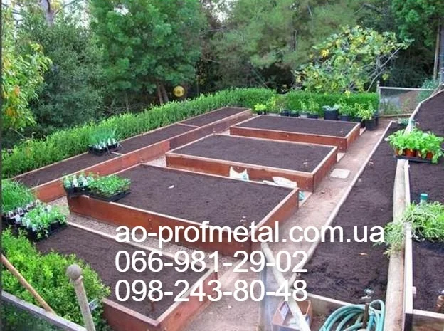 Грядки Металические, Грядки Металлические, Грядки из профнастила- фото № 3