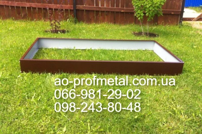 Грядки Металические, Грядки Металлические, Грядки из профнастила- фото № 4