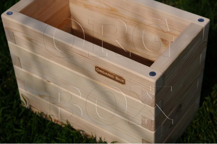 Деревянные ящики для цветов, высокие грядки, ограждения для клумб Organic Box купить- фото № 1