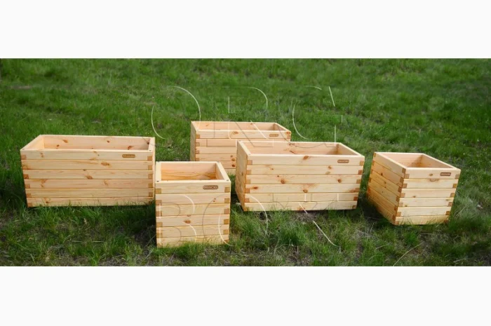 Ящики для цветов, растений, ограждения для клумб высокие грядки Organic Box купить Киев- фото № 2