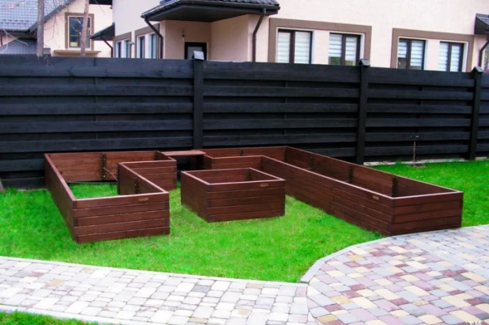 Высокие грядки, боксы, контейнеры, ящики для цветов и растений Organic Box. Купить. Киев- фото № 1