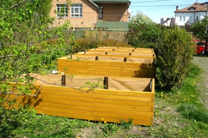 Высокие грядки, боксы, контейнеры, ящики для цветов и растений Organic Box. Купить. Киев- фото № 5