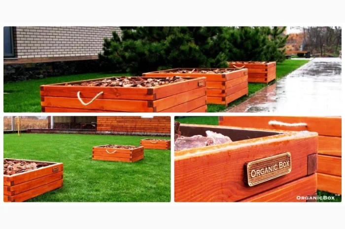 Современные высокие грядки, декоративный огород фото, от производителя. Киев Украина- фото № 2