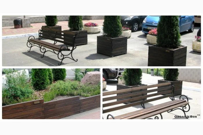 Современные высокие грядки, декоративный огород фото, от производителя. Киев Украина- фото № 3