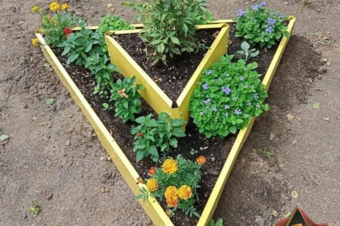 Грядка, клумба, Альпійська гірка, каскадна клумба- фото № 8