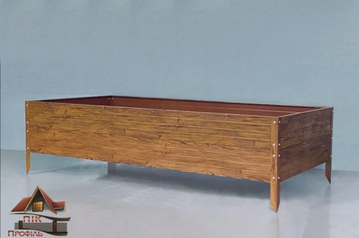 Двоярусна грядка, висока клумба- фото № 4