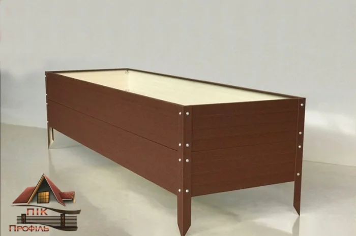 Двоярусна грядка, висока клумба- фото № 7