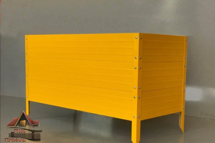 Триярусна грядка, насипна клумба- фото № 3