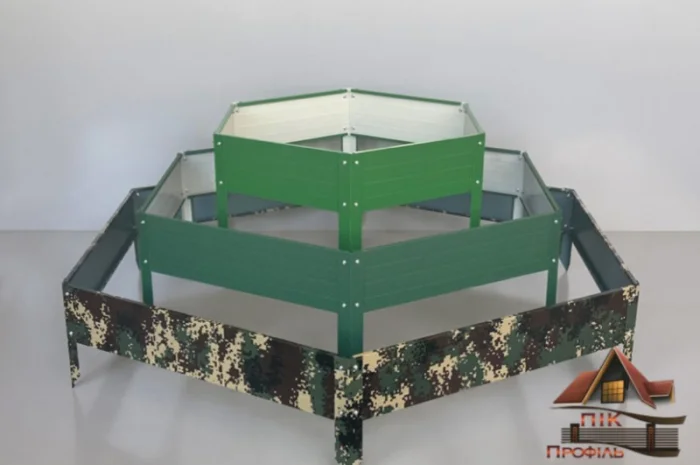 Ступінчата грядка, какскадна клумба, Альпійська гірка- фото № 1