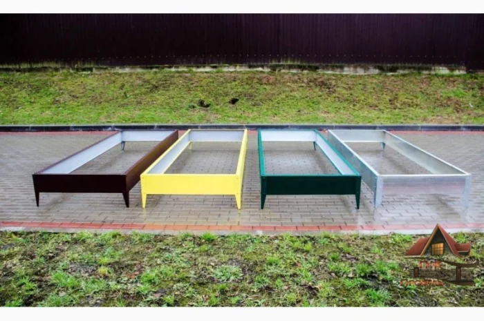 Висока насипна грядка, тепла клумба, мінігород, мінігазон- фото № 7