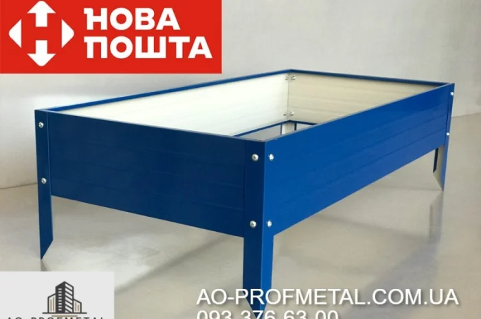 Грядка металлическая разборная 4000*1000 мм, Грядка металлическая любой размер- фото № 6