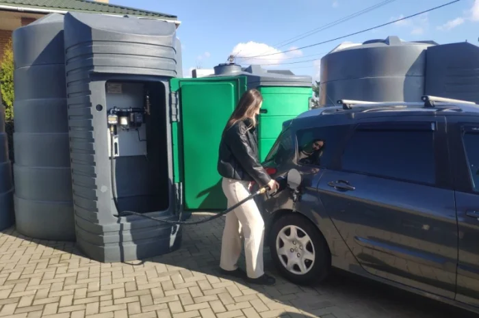 Резервуар двухстінний 9000л METRIA для дизпалива. МініАЗС під ключ- фото № 2