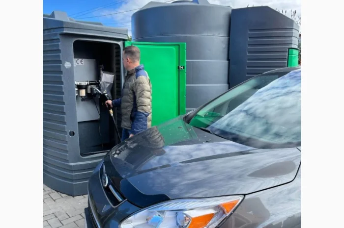 МІНІАЗС 5000л "під ключ" для дизельного пального з автоматичним доступом чіпи- фото № 5