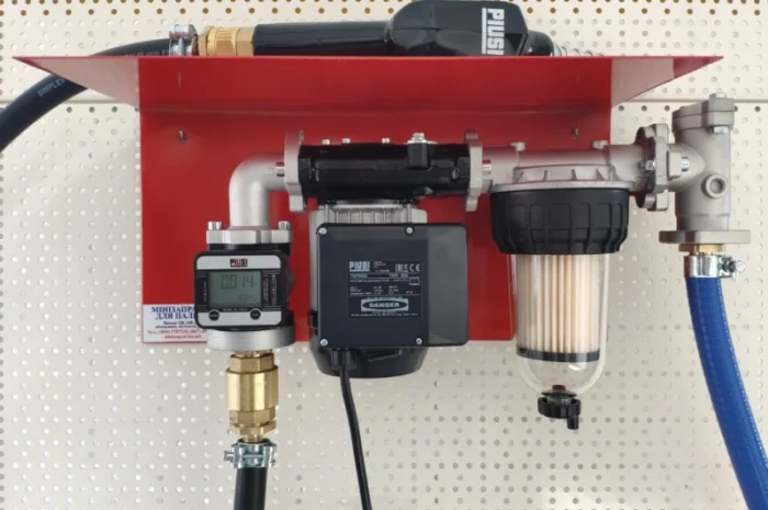 Кращий варіант комплектації міні АЗС Італія 220В 56л/хв з насосом PANTHER 56- фото № 1