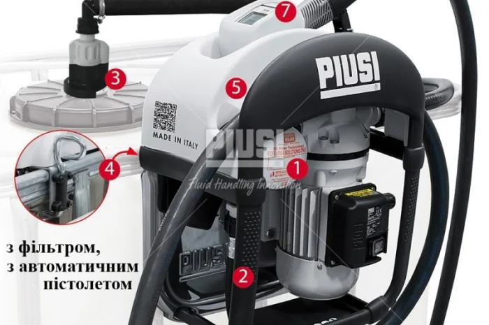 Для перекачки АДБЛЮ adblue пістолет з лічильником Італія PIUSI- фото № 7