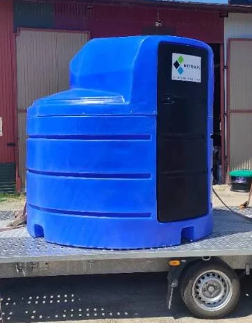 Резервуар 2куби 2500л для AdBlue з обігрівом, METRIA Польща- фото № 2