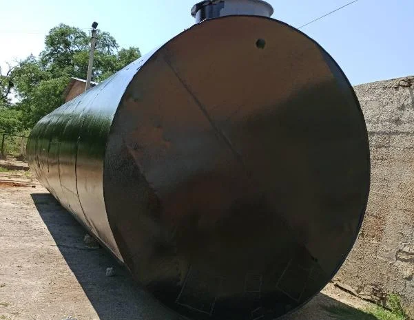 Емкость металлическая б/у Резервуар для хранения воды или гсм. Ресивер воздушный- фото № 8