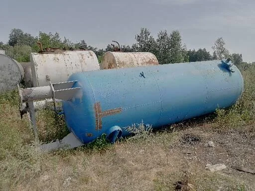 Емкость металлическая б/у Резервуар для хранения воды или гсм. Ресивер воздушный- фото № 14