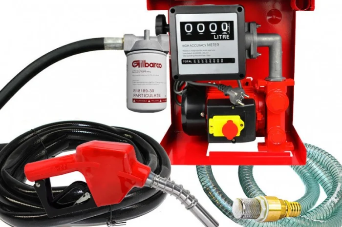 Топливная мини АЗС на 60 л.мин с фильтом, заправочная станция- фото № 3