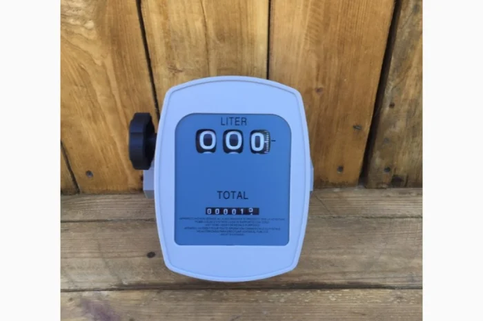 Счетчик механический для Мини Азс, учет топливо, Лічильник, расходомер- фото № 1