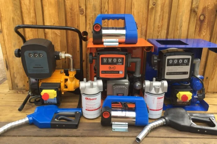 Мини азс, пистолет заправочный, счетчик для топливо, заправочный модуль- фото № 1