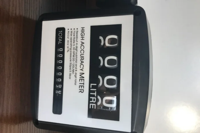 Счетчик механический для перекачки дизельного топлива на 4 отделения- фото № 1