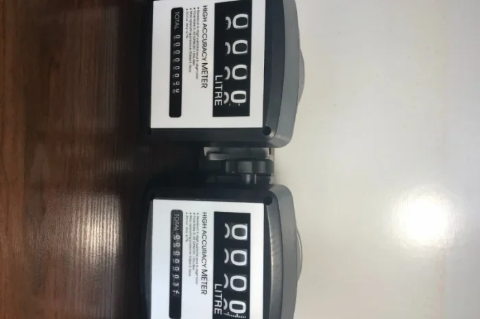 Счетчик механический для перекачки дизельного топлива на 4 отделения- фото № 2