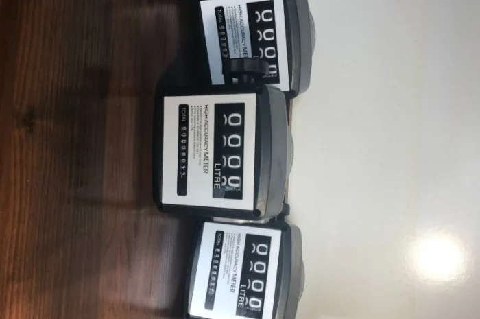 Счетчик механический для перекачки дизельного топлива на 4 отделения- фото № 3