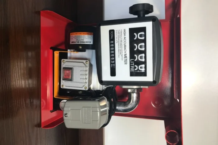 Заправочная станция мини АЗС для перекачки топлива 60Л/мин насос для перекачки заправка- фото № 1