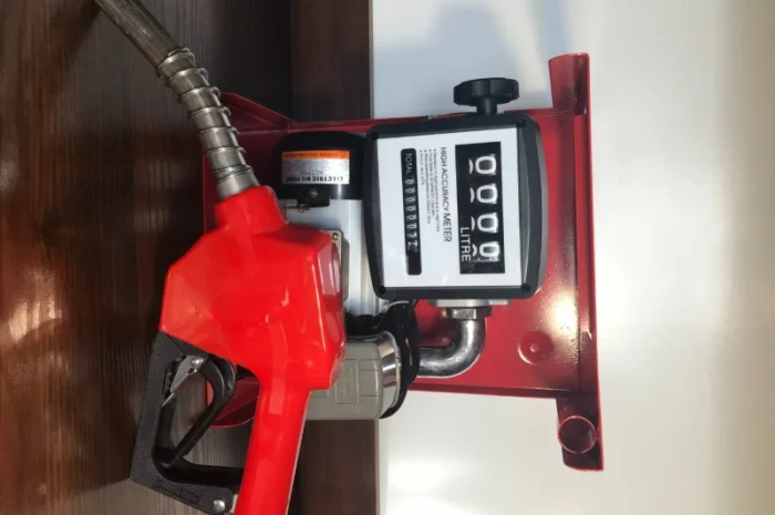 Заправочная станция мини АЗС для перекачки топлива 60Л/мин насос для перекачки заправка- фото № 2