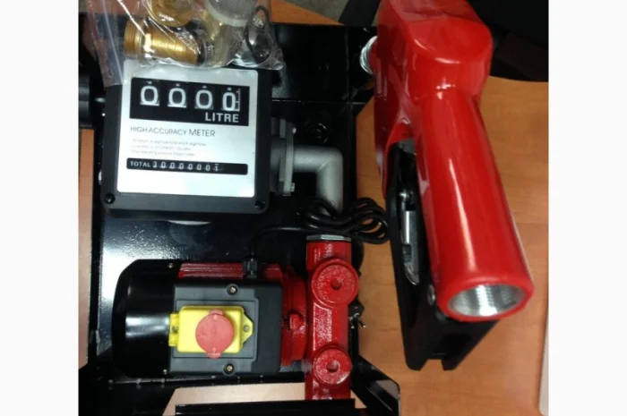 Заправочные станции, мини АЗС для перекачки ДТ 220 Вт с механическим счетчиком Geko Max- фото № 7