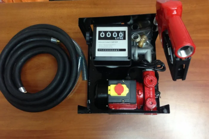 Заправочные станции, мини АЗС для перекачки ДТ 220 Вт с механическим счетчиком Geko Max- фото № 8