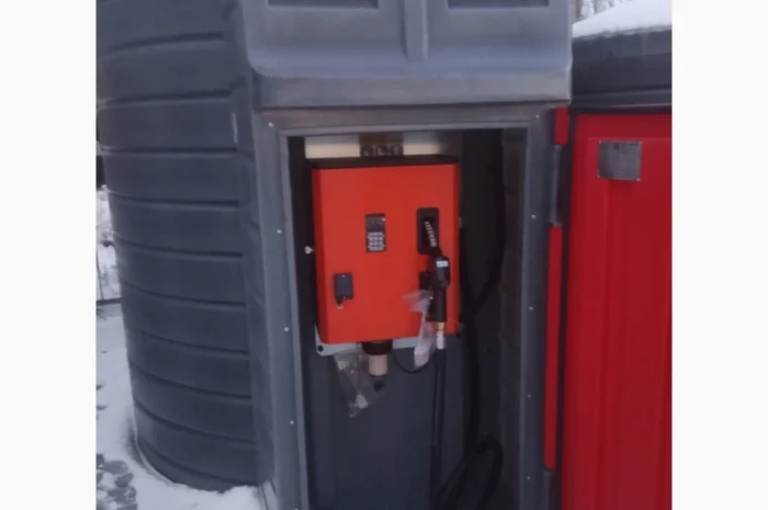 Мобильная мини АЗС Swimer 10000 л резервуар емкость для дизельного топлива, ДТ, ГСМ- фото № 5