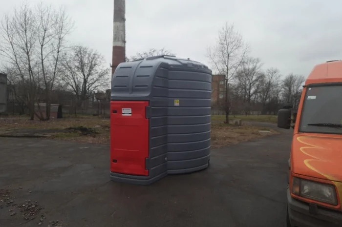 Мобильная мини АЗС Swimer 10000 л резервуар емкость для дизельного топлива, ДТ, ГСМ- фото № 14