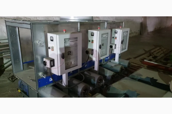 Линия брикетирования соломы шнековым прессом BIOMASSER. 300кг.час. Б.У- фото № 9