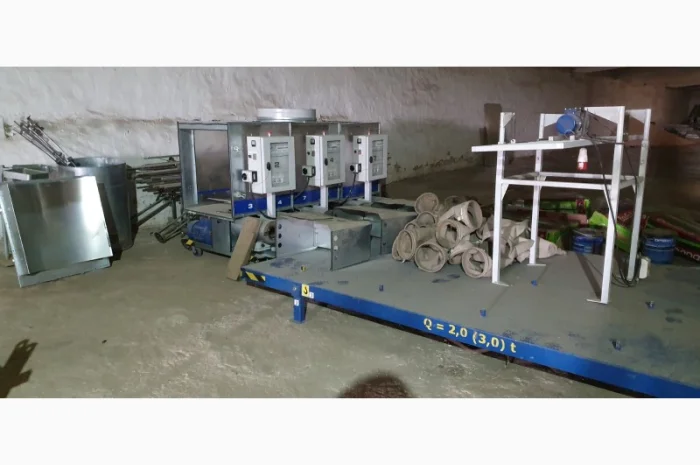 Линия брикетирования соломы шнековым прессом BIOMASSER. 300кг.час. Б.У- фото № 2