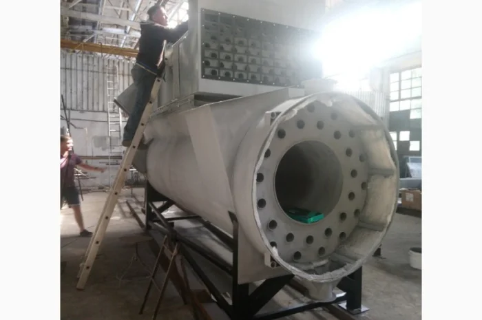 Теплогенератор с воздушным теплообменником для зерновых сушилок- фото № 2